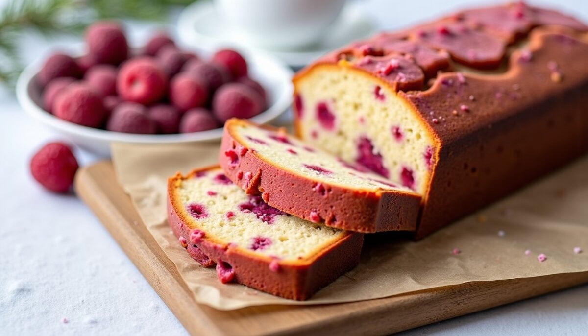 Recette gourmande et facile de bûche vanille-framboise pour les fêtes