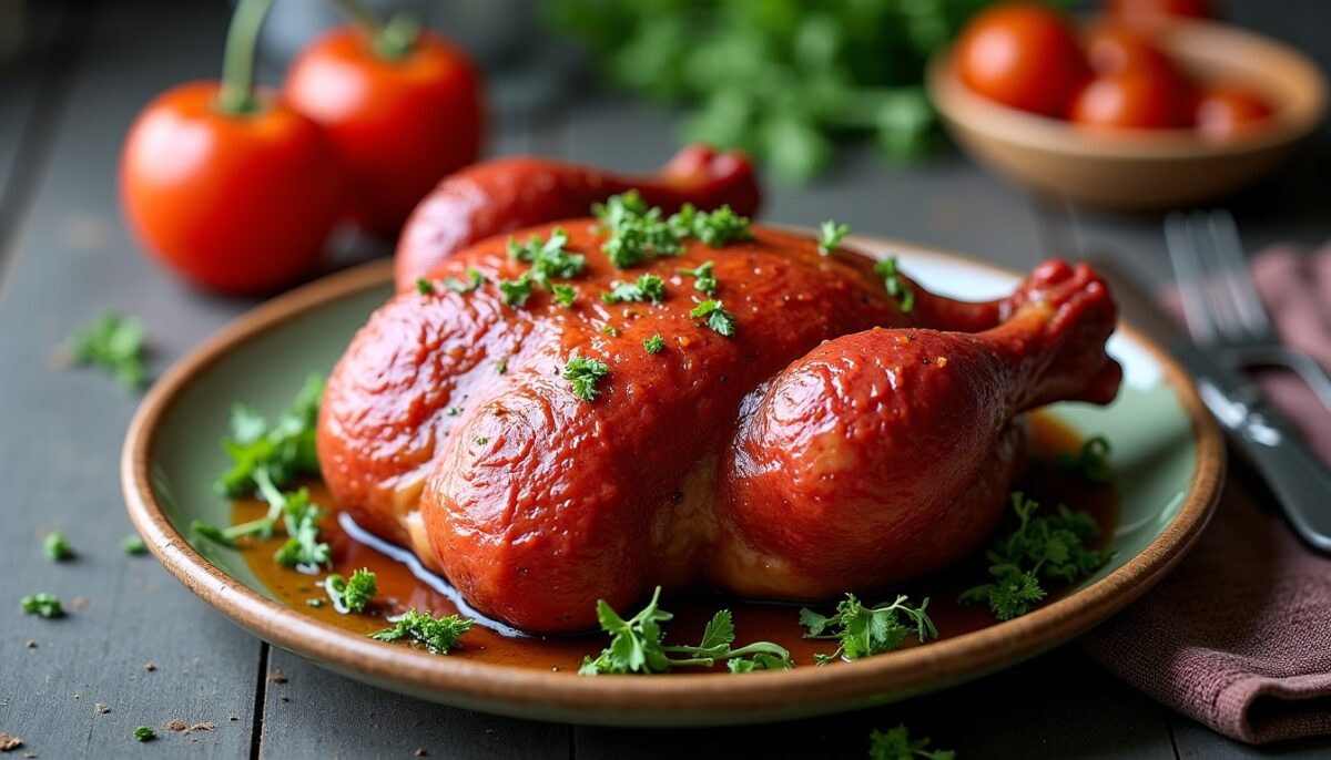 Rôti de chapon farci : guide simple pour une cuisson idéale et un plat tendre à souhait