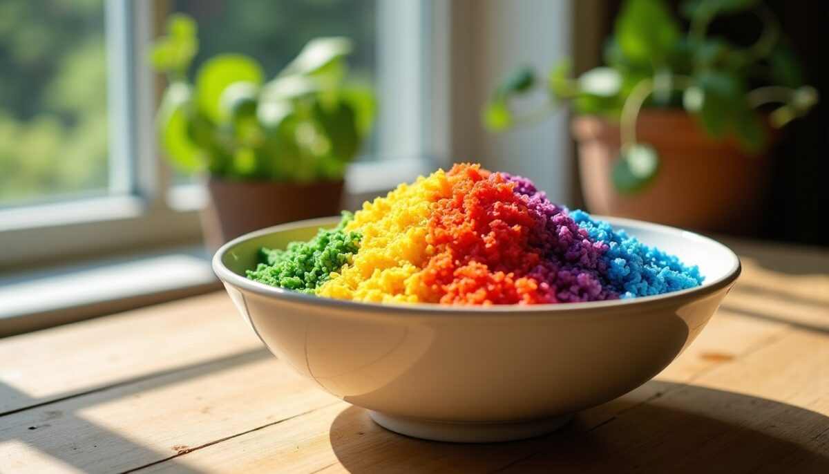 Pride Rice : Découvrez la recette du riz aux couleurs naturelles de l&rsquo;arc-en-ciel