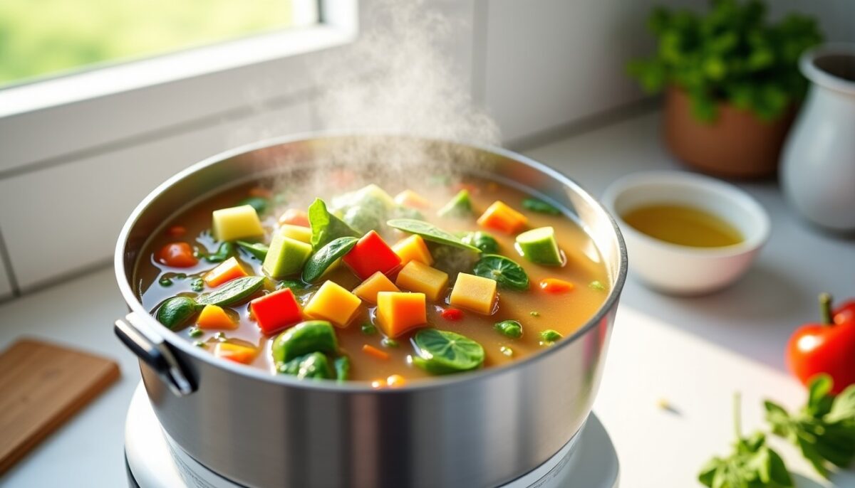 Soupe de légumes au Monsieur Cuisine : la recette simple et garantie réussite